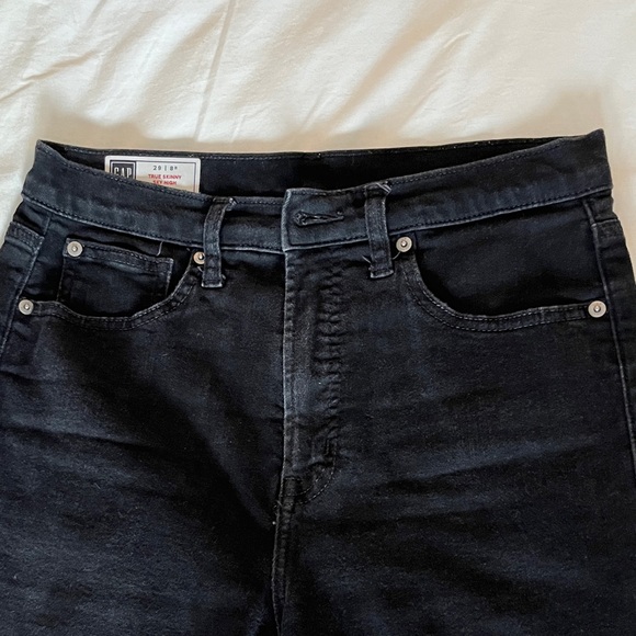 GAP Sky High True Skinny Jeans - Black - Picture 3 of 6